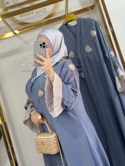 Abaya ALMAS gris