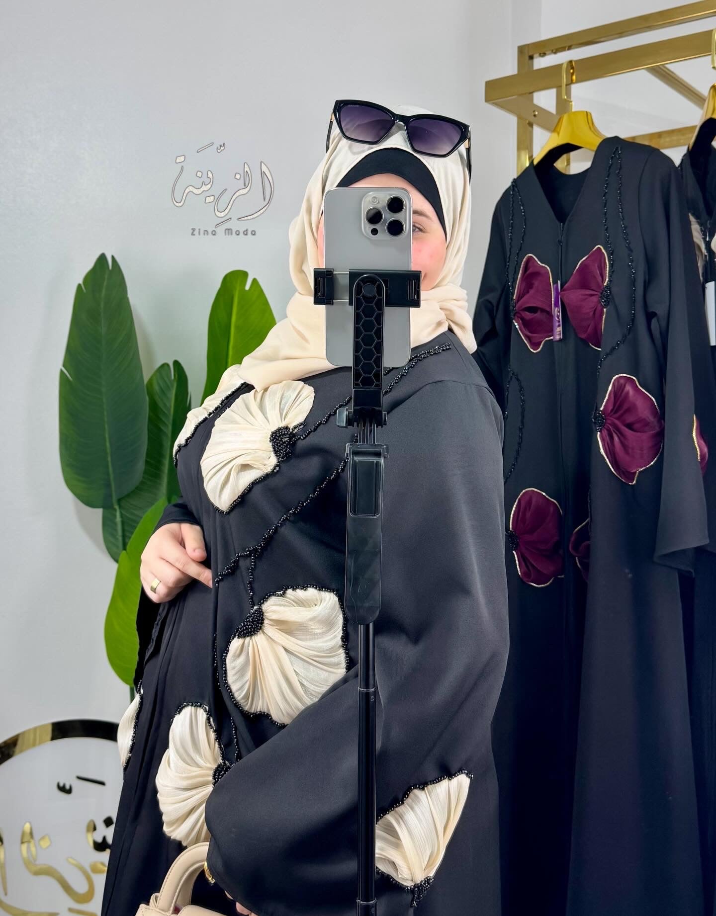 Abaya sultana beige