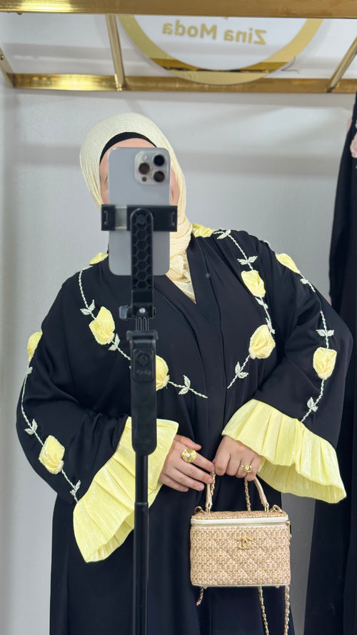 Abaya ALMAS jaune